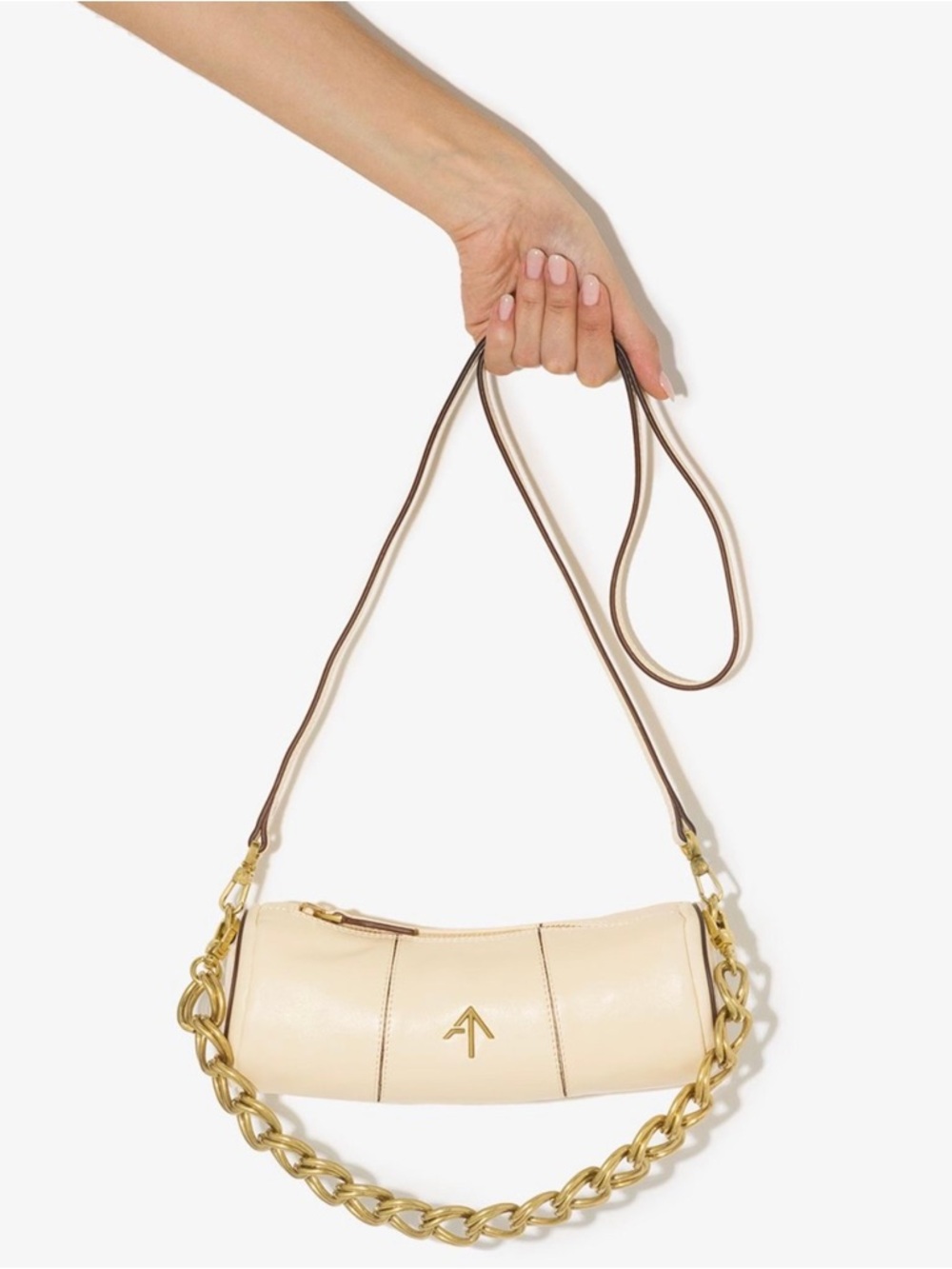 Manu Atelier | Vanilla Cylinder Bag - Picture 3 of 5